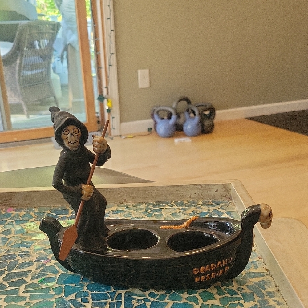 Yankee Candle 2013 Boney Bunch Grim Reaper Dead And Ferried Boat